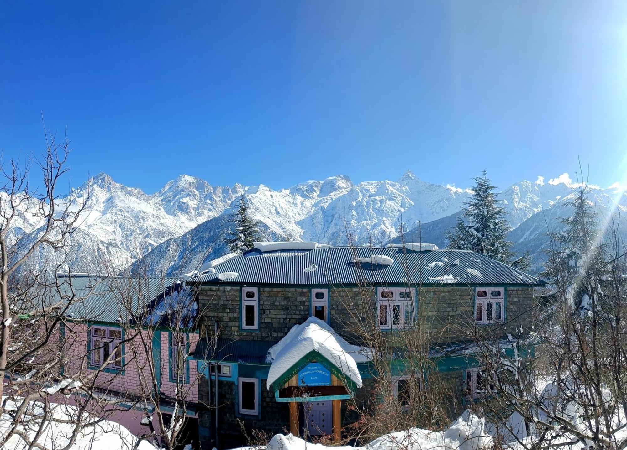 Farmvilla Homestay Kalpa Kültér fotó